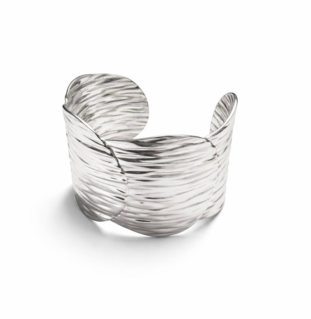 Bracciale argento rigido