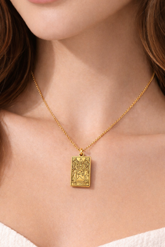 Collana con Tarocchi Tibetani