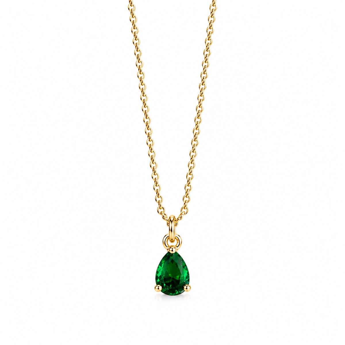 Collana con punto luce