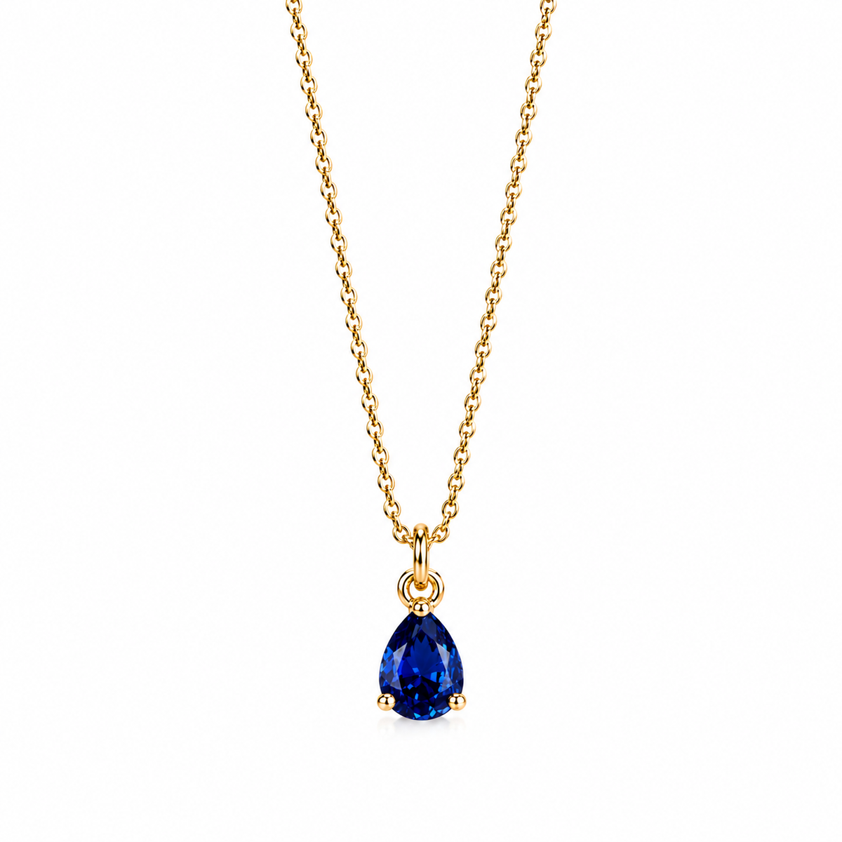 Collana con punto luce