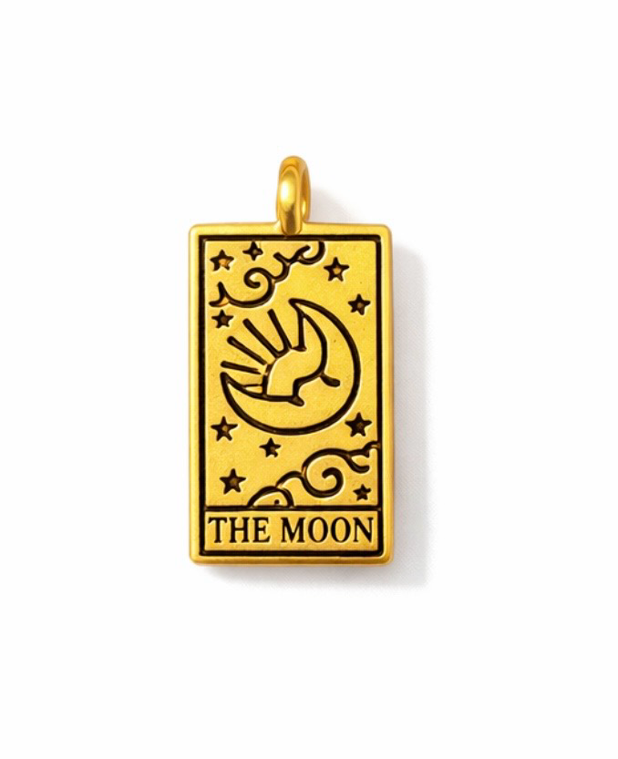 Collana con Tarocchi Sole Luna Mondo Fortuna Stelle