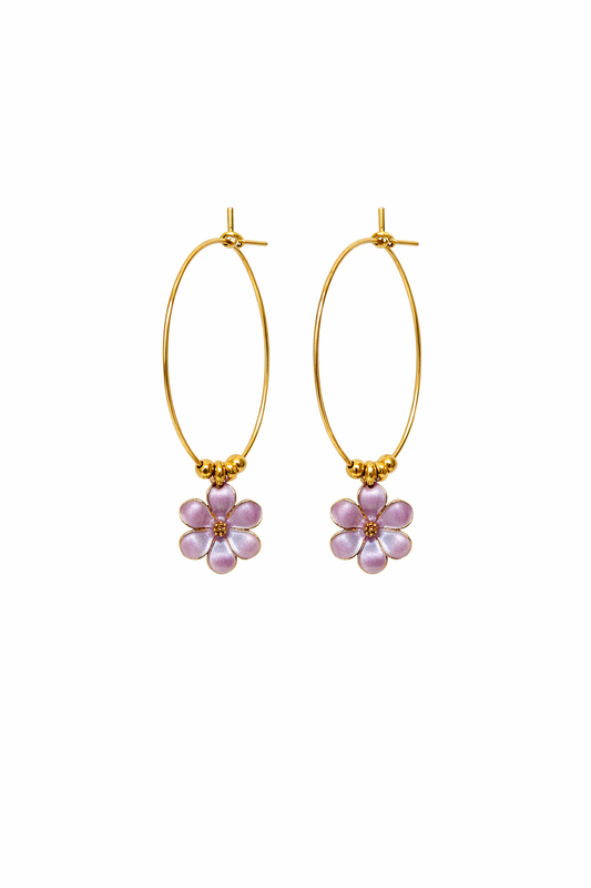 Orecchini pendenti Ciliegio