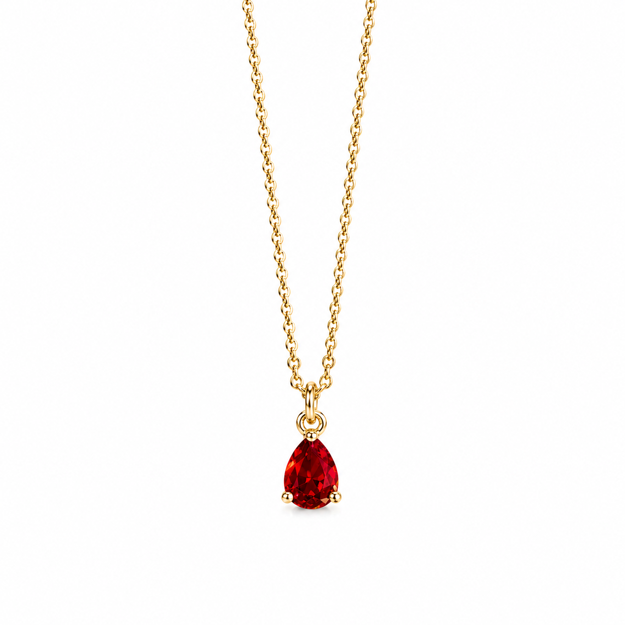 Collana con punto luce