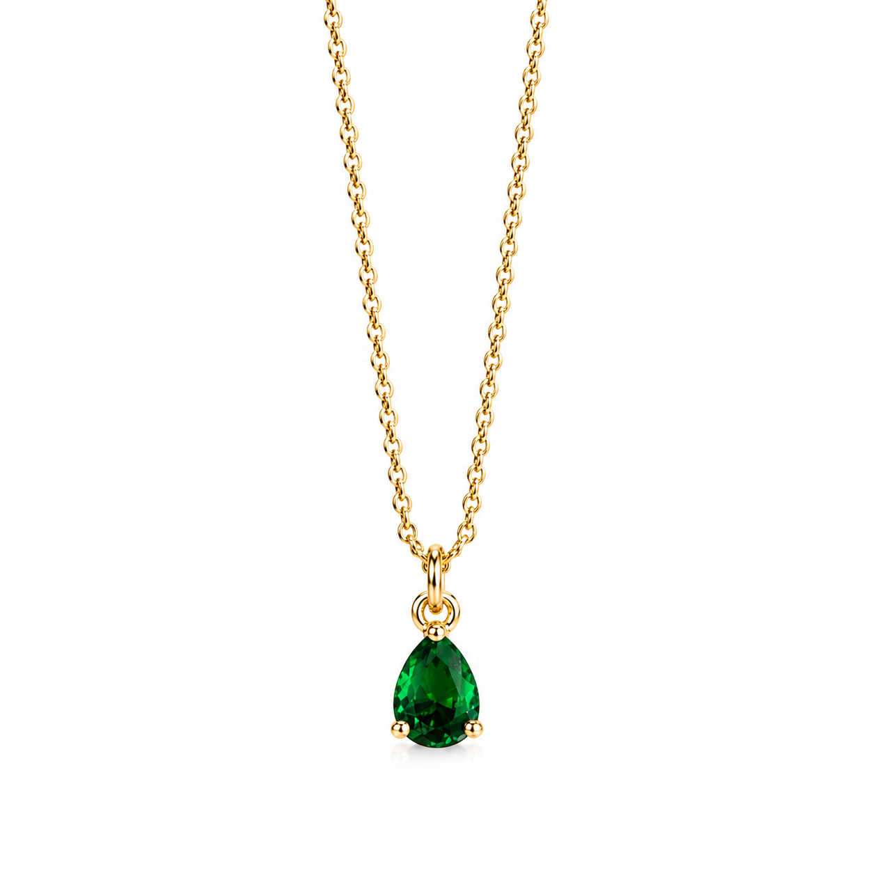 Collana con punto luce
